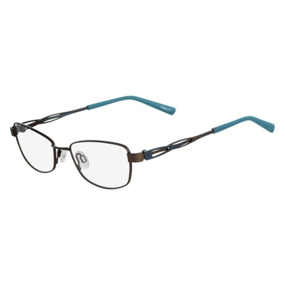 Flexon DORIS 210 brown Blue/ Teal 52-18-135 Frames